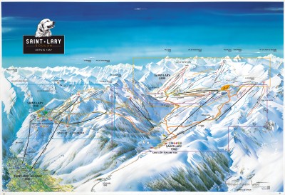 St Lary Map