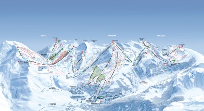 Baqueira Piste Map