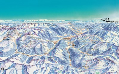 Andorra Piste Map