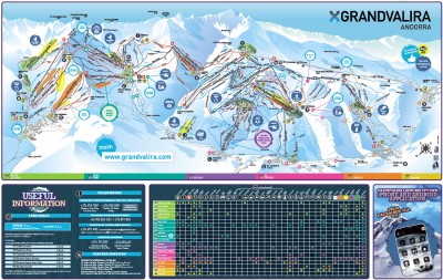 Andorra Piste Map