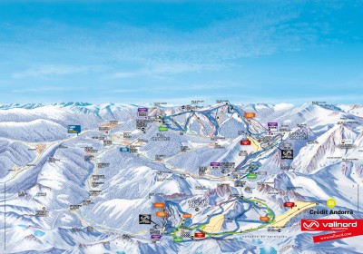 Andorra Piste Map