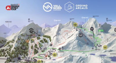 Andorra Piste Map